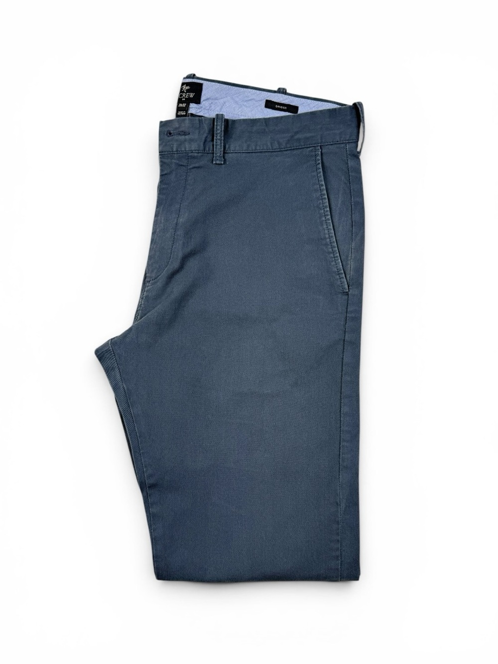 J.Crew Driggs Fit Flex Chino Pants Medium Blue Tag 31x32 (31x30 Fit) Men’s